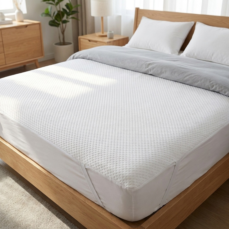 محافظ تشک مدل ضد آب نانو میکرو ویژه دو نفره سایز 160x200 سانتی متر - Image 2