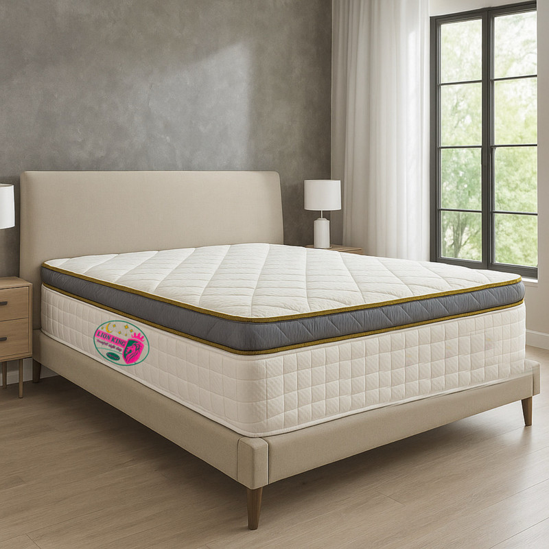تشک طبی فنری لاین کینگ مدل پرمیوم اسلیپ یک نفره سایز 200×90 سانتی متر - Image 2