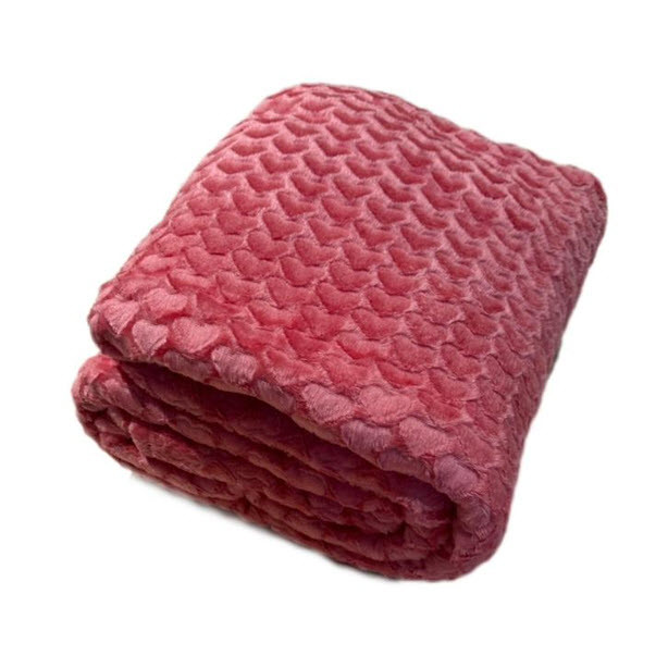 پتو یک نفره گلبافت مدل قلبی سایز 200x150 سانتیمتر - Image 3