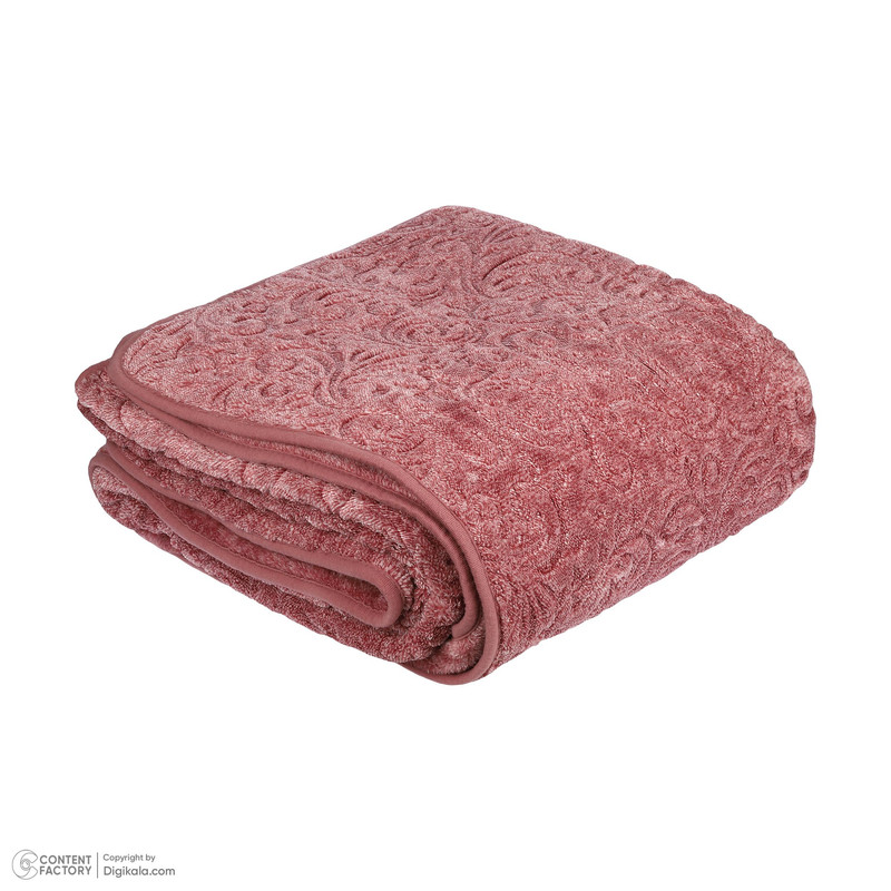 پتو 2 نفره گلبافت مدل گلدار پرسی سایز 240x220 سانتیمتر - Image 3
