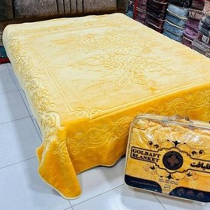 پتوی گلبافت مدل برتر گل برجسته سایز 240x220 سانتی متر - Image 11