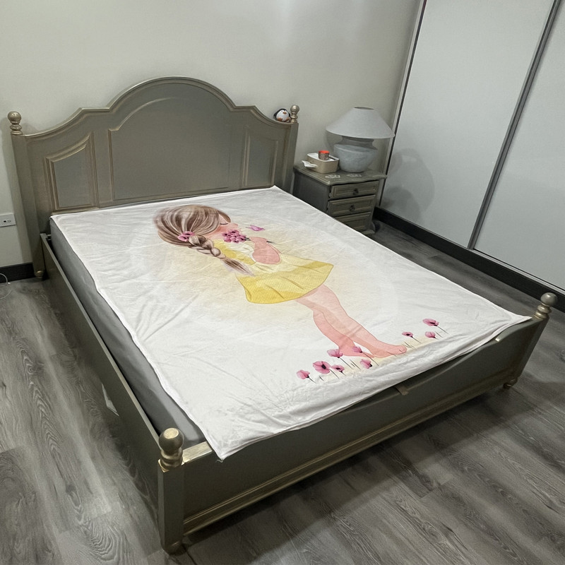 پتو مسافرتی 1 نفر مدل پرنسا سایز 200x155 سانتیمتر - Image 4