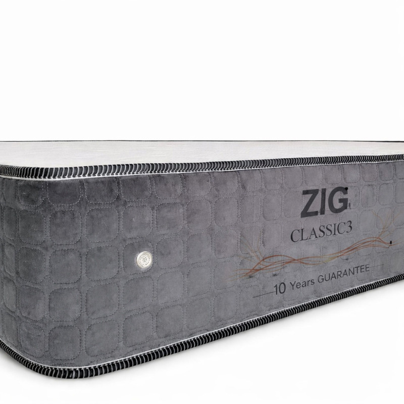 تشک طبی فنری زیگ مدل classic3 یک نفره سایز 200×90 سانتی متر - Image 3
