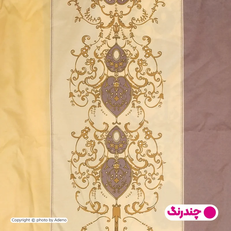 ملحفه تشک مهمان آدنو مدل درباری کد IR101 سایز 90x190 سانتی متر - Image 2