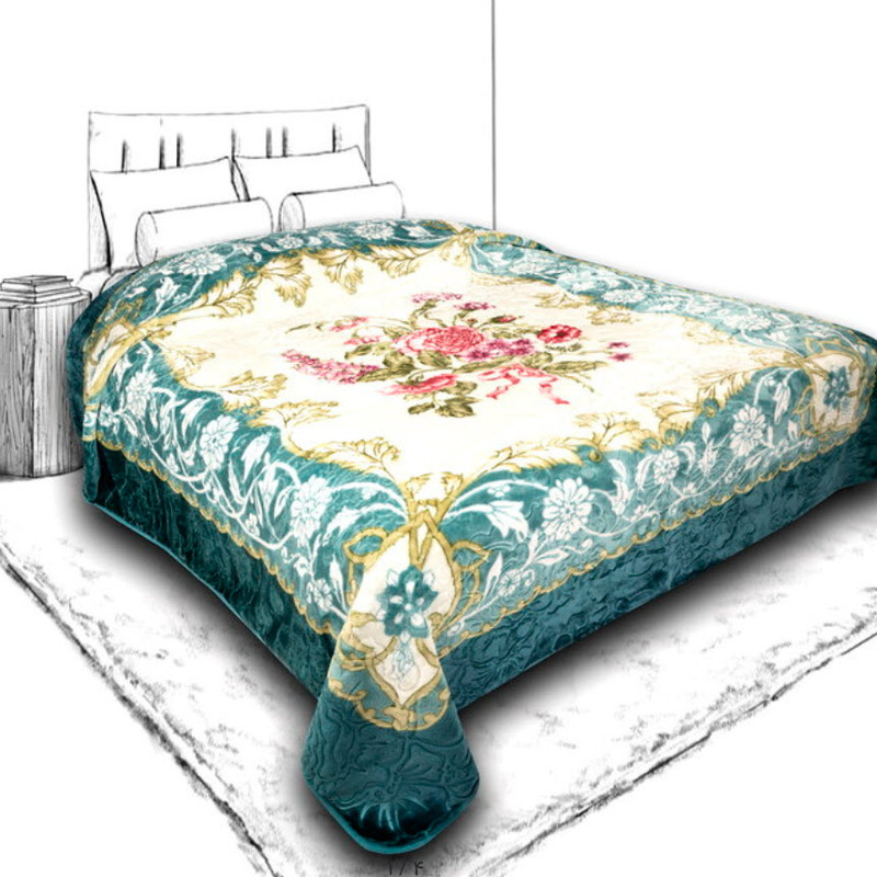 پتو دو نفره گلبافت مدل برتر کد 137 سایز 220x240 سانتیمتر - Image 4