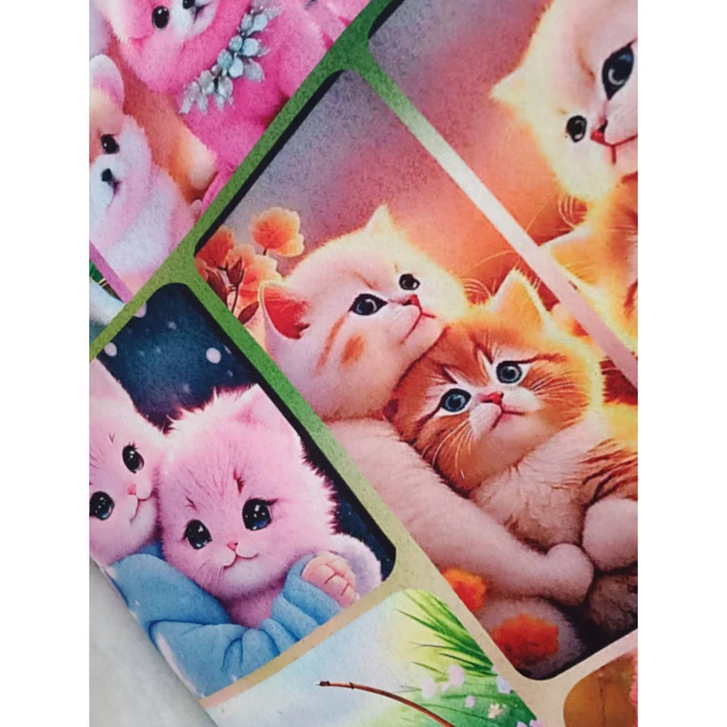 تشک مهمان راما مدل لوکس طرح پاپی سگ گربه کد 30 یک نفره سایز 90×190 سانتی متر - Image 4