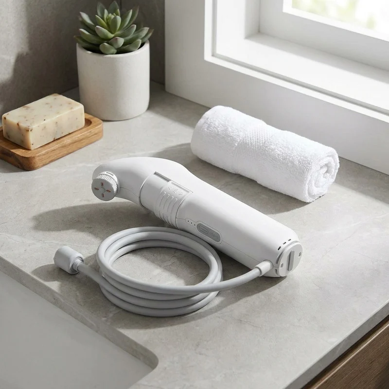 خودشور توالت فرنگی گرین لاین مدل Travel Bidet Pro with Tank - Image 2