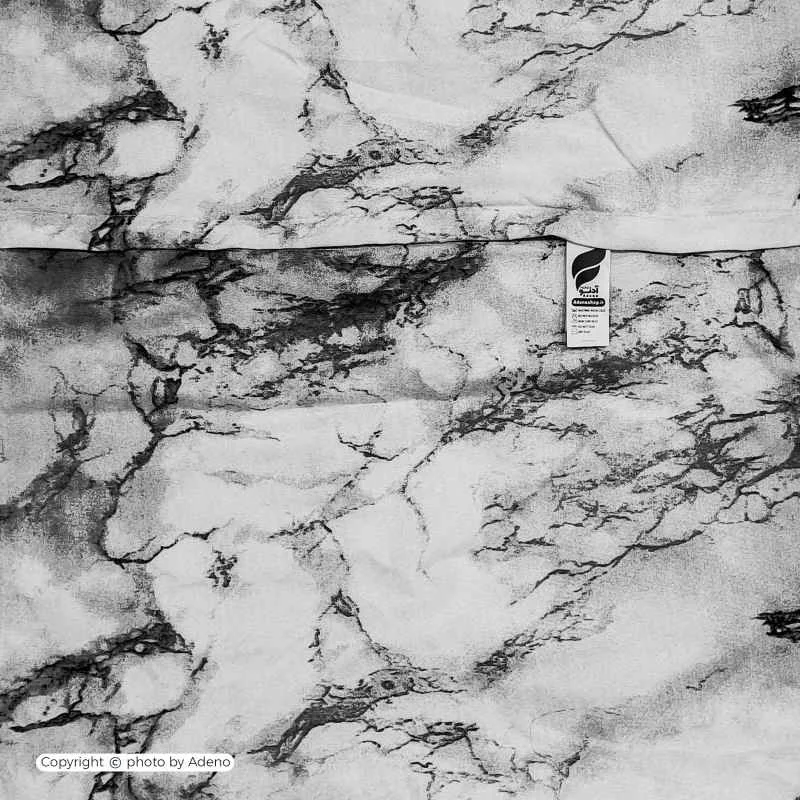 کاور تشک مهمان آدنو مدل سنگ کد CH133 یک نفره سایز 90x190 سانتی متر - Image 4