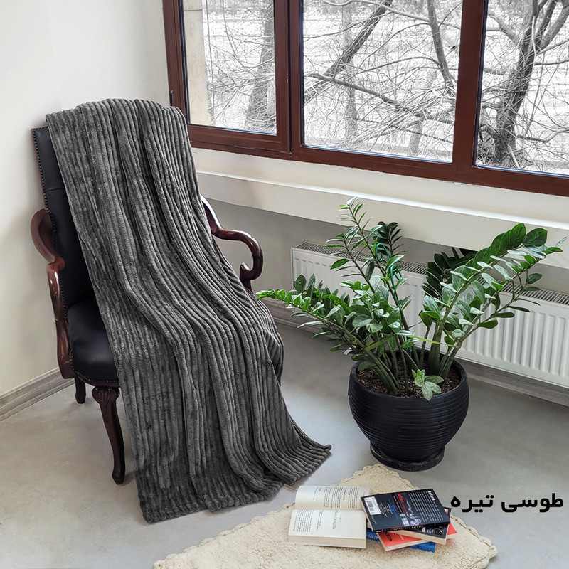 پتو مسافرتی مدل ژله ای خطی سایز 220x160 سانتی متر - Image 6
