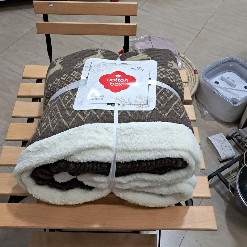 پتو کاتن باکس مدل گوزنی سایز 2×160 سانتی متر - Image 4