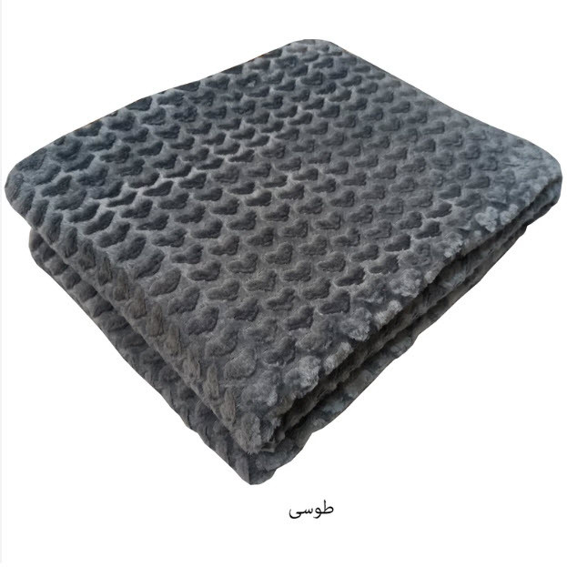 پتو یک نفره گلبافت مدل قلبی سایز 200x150 سانتیمتر - Image 11