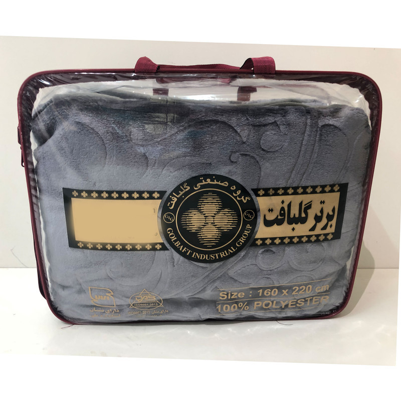 پتو گلبافت مدل برتر گل برجسته سایز 220×240 سانتی متر - Image 2