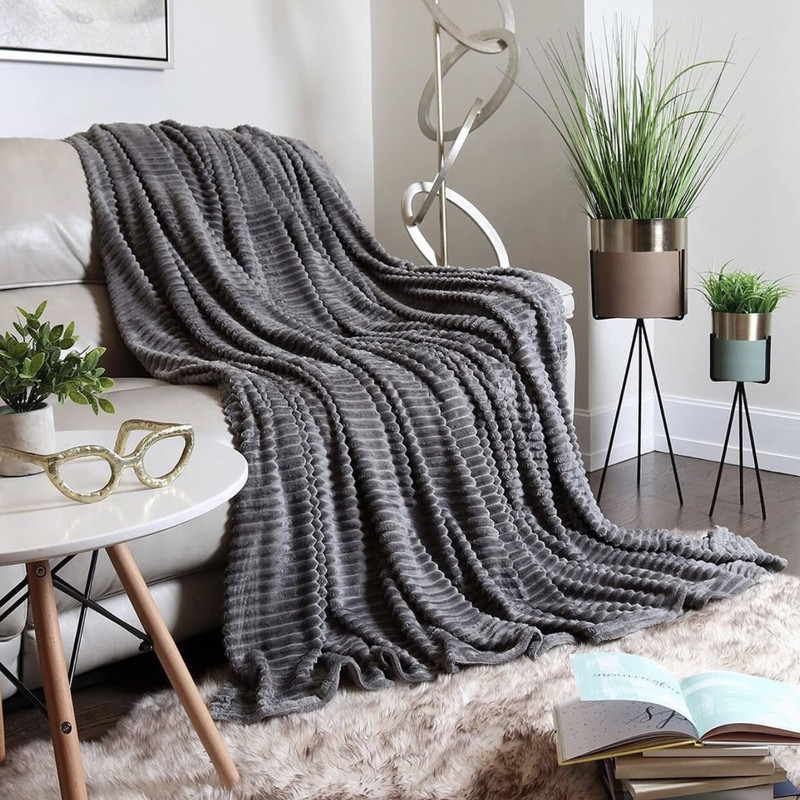 پتو مسافرتی مدل پلیسه سایز 240x220 سانتی متر - Image 7