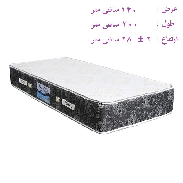تشک رویال مدل آیسان سوپر طبی فنری کد M07P دو نفره سایز 200 × 140 سانتی متر - Image 2