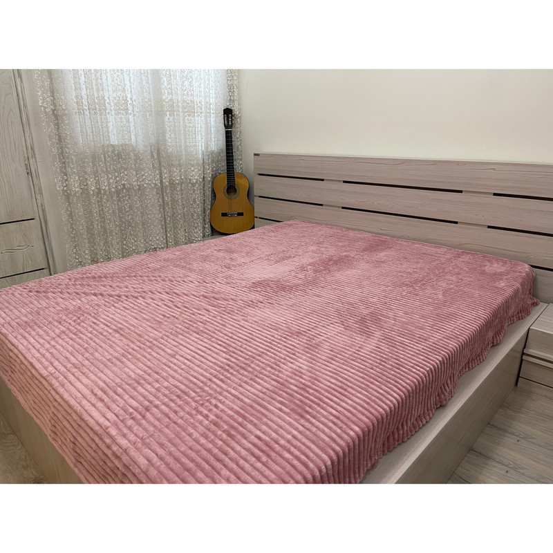پتو مسافرتی مدل پلیسه دونفره سایز 200x220سانتی متر - Image 3