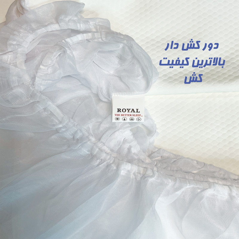 محافظ تشک رویال مدل ضدآب perfect دونفره سایز 200×160 سانتی متر - Image 7