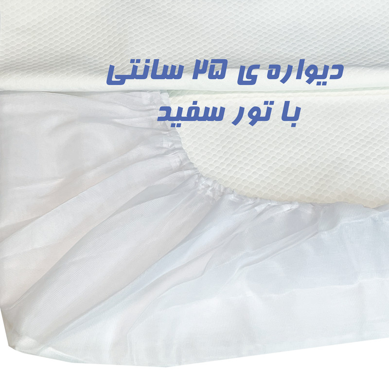 محافظ تشک رویال مدل ضدآب perfect دونفره سایز 200×160 سانتی متر - Image 6