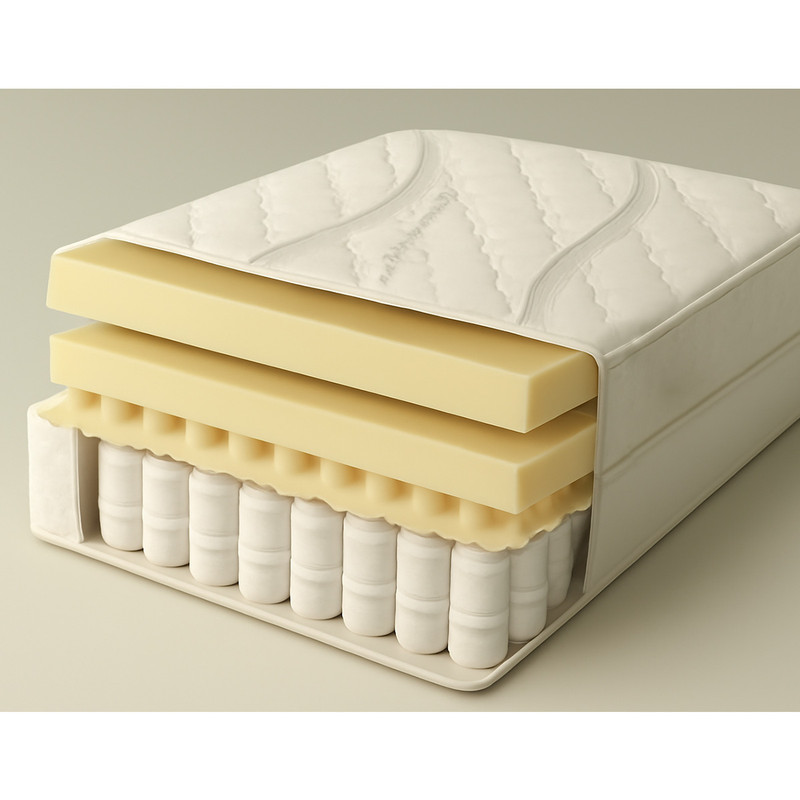 تشک طبی فنری سرموری مدل Zara NO3 High End Medical Pad یک نفره سایز 200x140 سانتی متر - Image 3