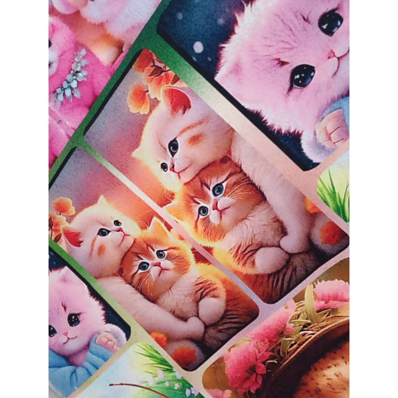 تشک مهمان راما مدل لوکس طرح پاپی سگ گربه کد 30 یک نفره سایز 90×190 سانتی متر - Image 3