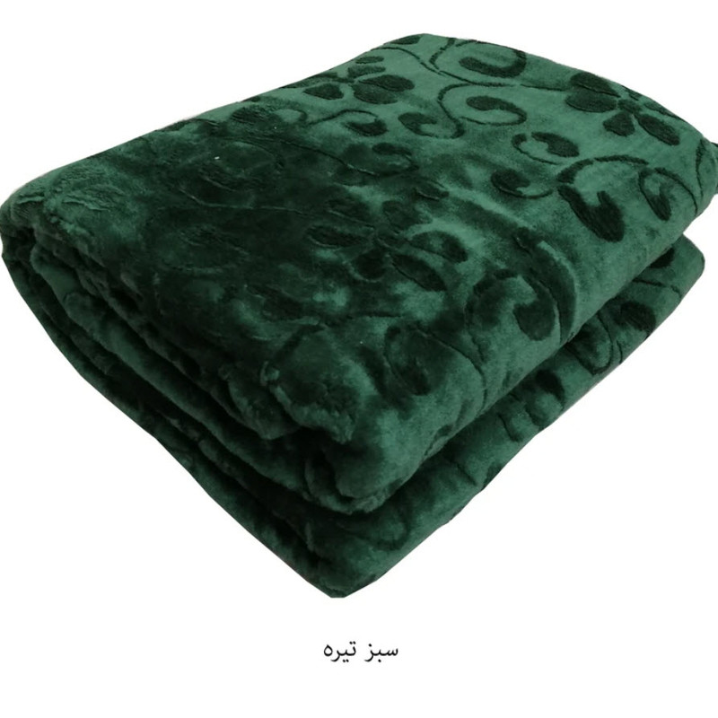 پتو مسافرتی 2 نفر گلبافت مدل فلور گل 5پر سایز 220x180 سانتیمتر - Image 6