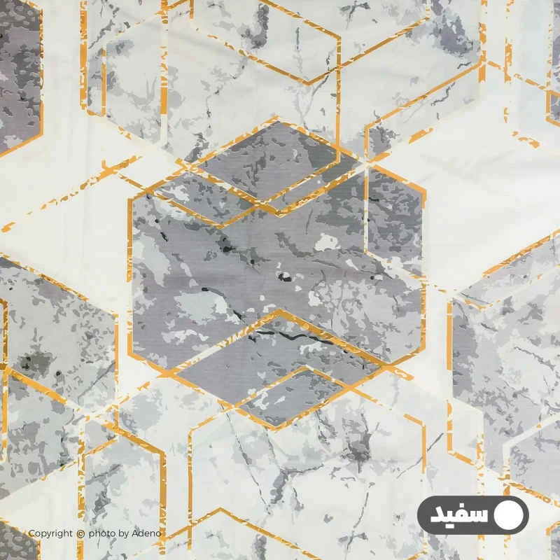 کاور تشک مهمان آدنو مدل مرمر کد CH149 یک نفره سایز 90x190 سانتی متر - Image 2