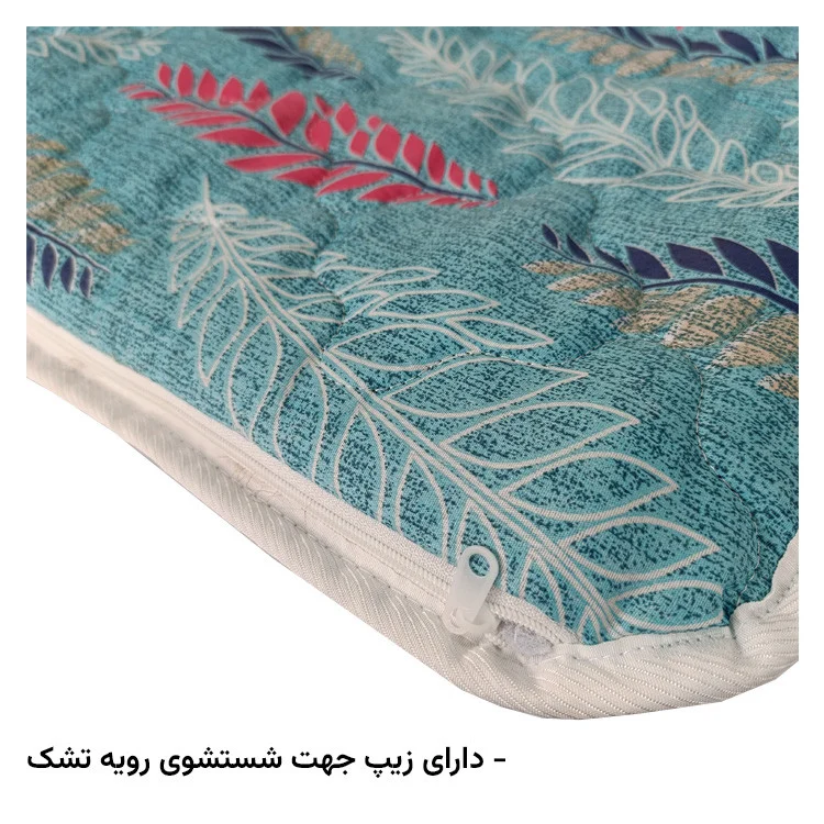 تشک مهمان اسپی توره مدل پشمی کد KH01 یک نفره سایز 90*190 سانتی متر - Image 12