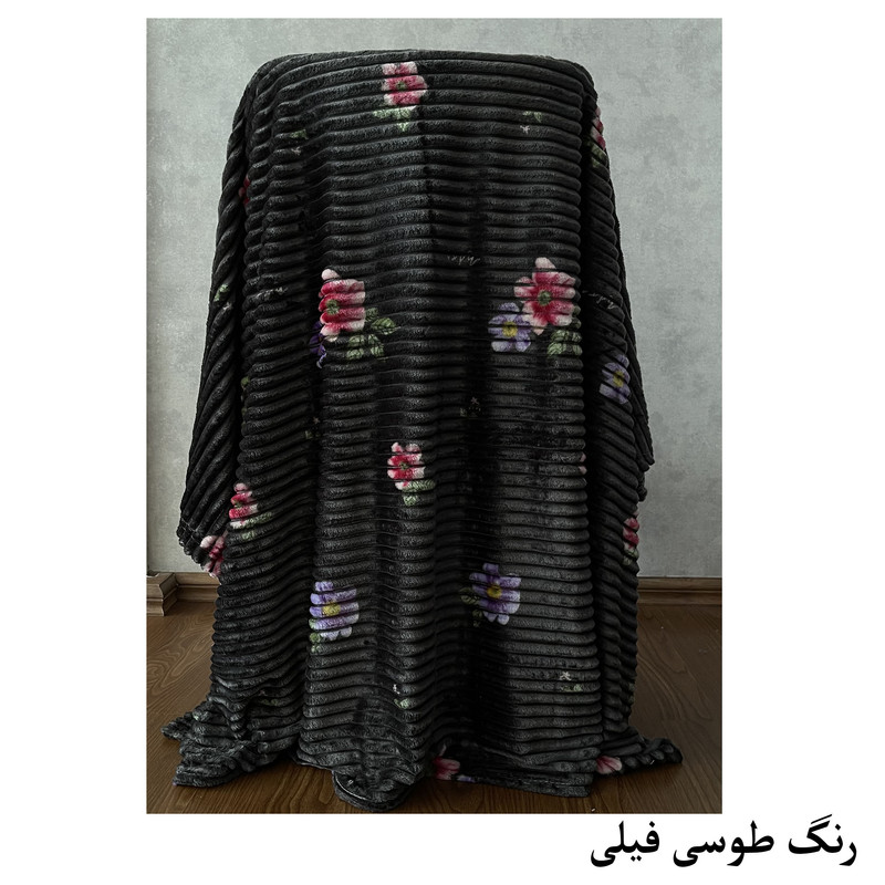 پتو مسافرتی 1 نفره هنرمند مدل بابونه سایز 200x160 سانتیمتر - تصویر 3