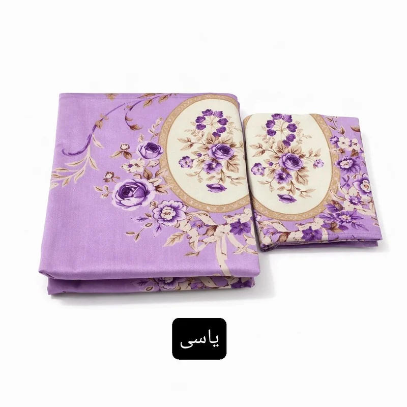 محافظ تشک مهمان پنبه یکنفره مدل طرحدار همراه با روبالشتی سایز 200*90 سانتی متر - Image 2