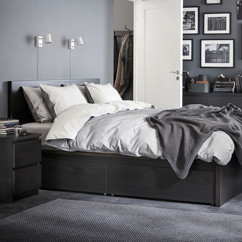 تخت خواب دو نفره اسمردیس مدل R102 سایز 160 × 200 سانتی متر - Image 4