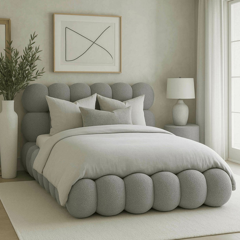 تخت خواب تدی دونفره لوکس مدل پنبه سایز 200×160 سانتی متر - Image 9