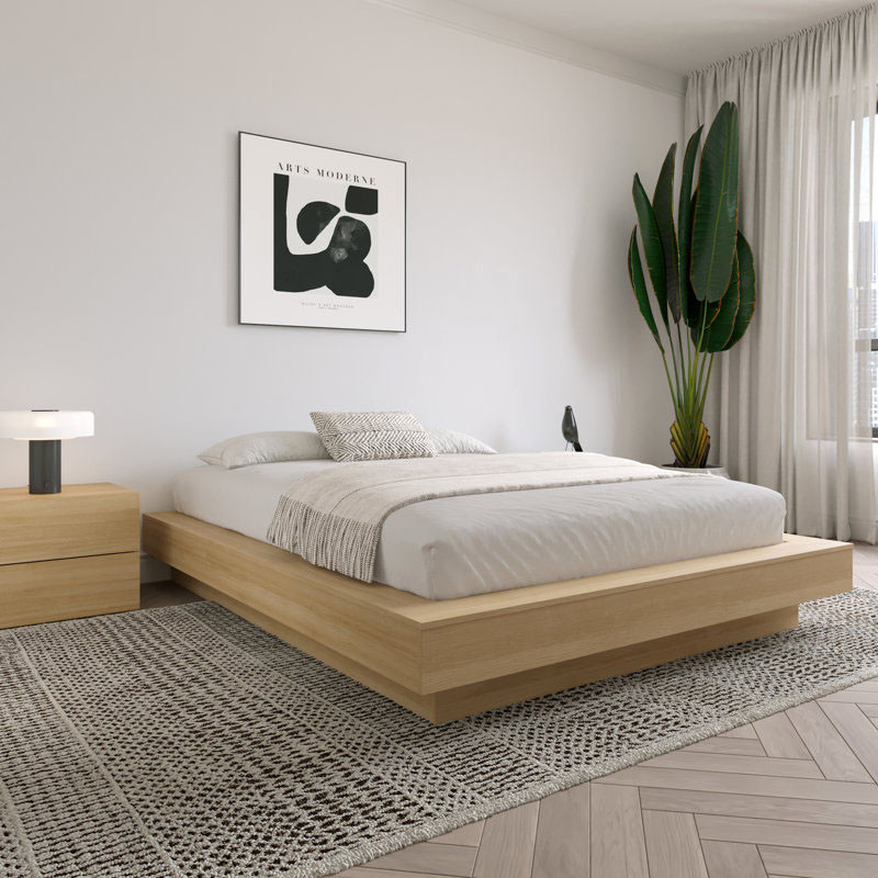 تخت خواب دونفره اسمردیس مدل R122 - MDF+ سایز 200x160 سانتی متر - Image 4