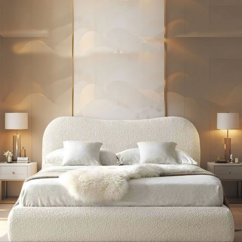تخت خواب یکونیم نفره مدل تدی سایز 200×120 سانتی متر - Image 8