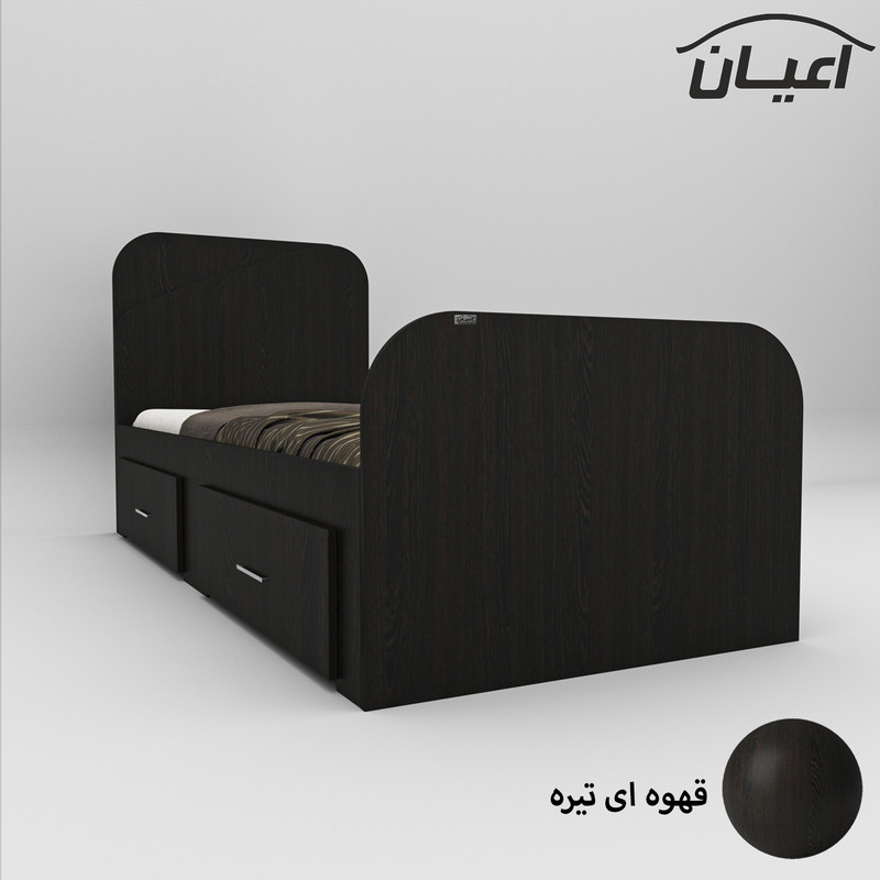تخت خواب یکنفره اعیان مدل FH546 سایز 90x200 سانتی متر - Image 7