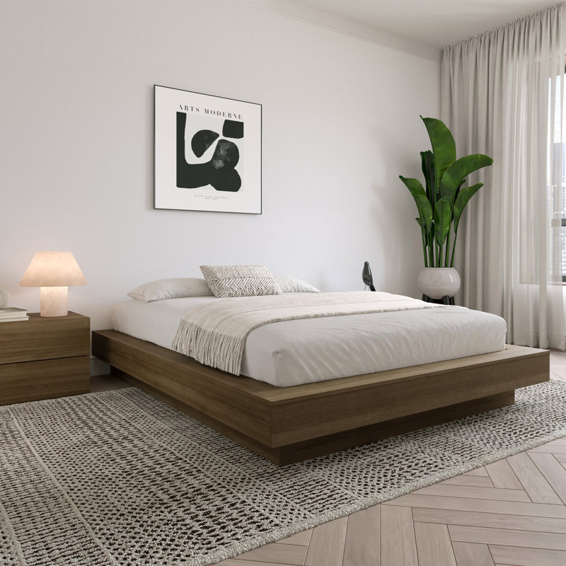 تخت خواب دونفره اسمردیس مدل R122 - MDF+ سایز 200x160 سانتی متر - Image 7