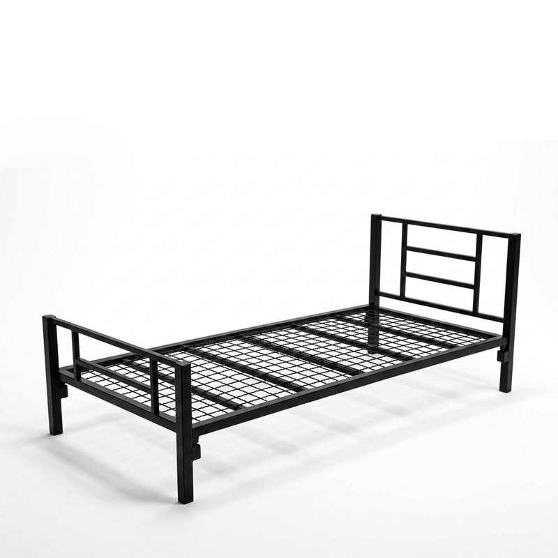 تخت خواب فلزی یکنفره مدل AF01 سایز 200×90 سانتی متر همراه با تشک طبی - Image 4