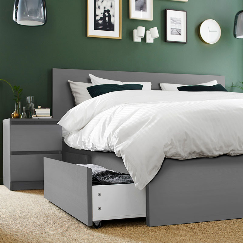 تخت خواب دو نفره اسمردیس مدل R102 سایز 160 × 200 سانتی متر - Image 12