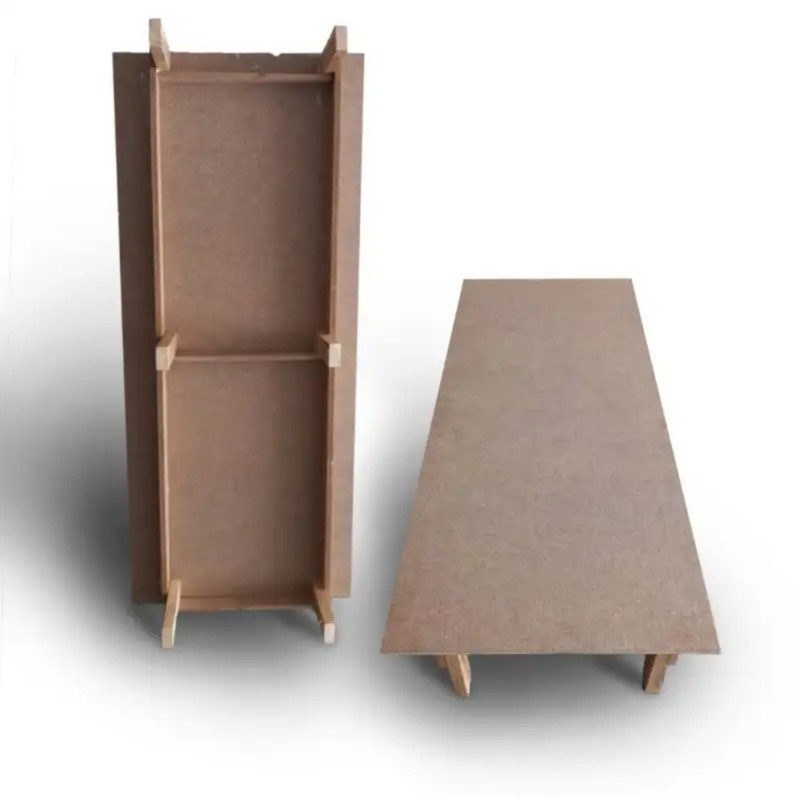 تخت خواب چوبی دونفره مدل تدی 7750 سایز 200×160 سانتی متر - تصویر 4