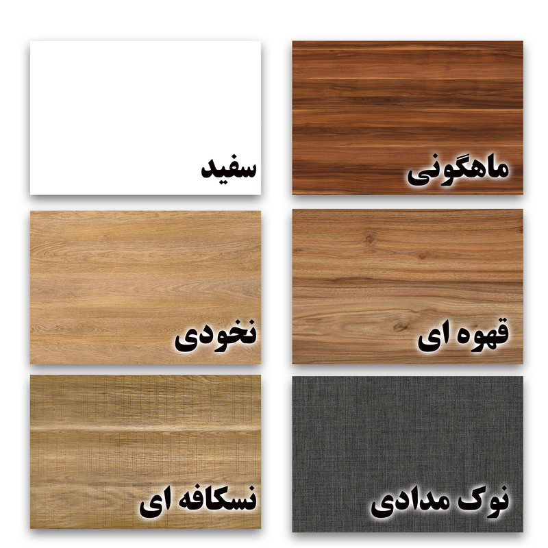 تخت خواب دو طبقه وینه چوب مدل رویال سایز 90x200 سانتی متر - Image 8
