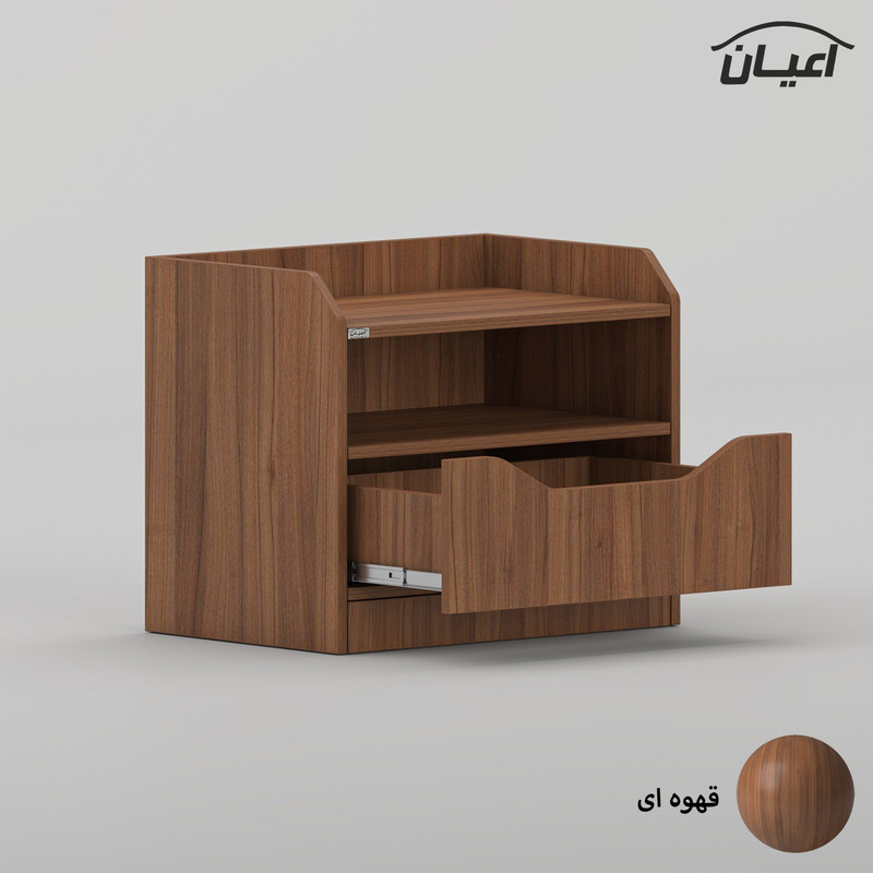 سرویس خواب ملامینه دو نفره اعیان مدل FH998 سایز 160x200 سانتی متر مجموعه 6 عددی - Image 10