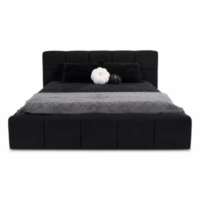 تختخواب ملامینه دو نفره مدل LA106 سایز 160x200 سانتیمتر مجموعه 5 عددی - Image 3