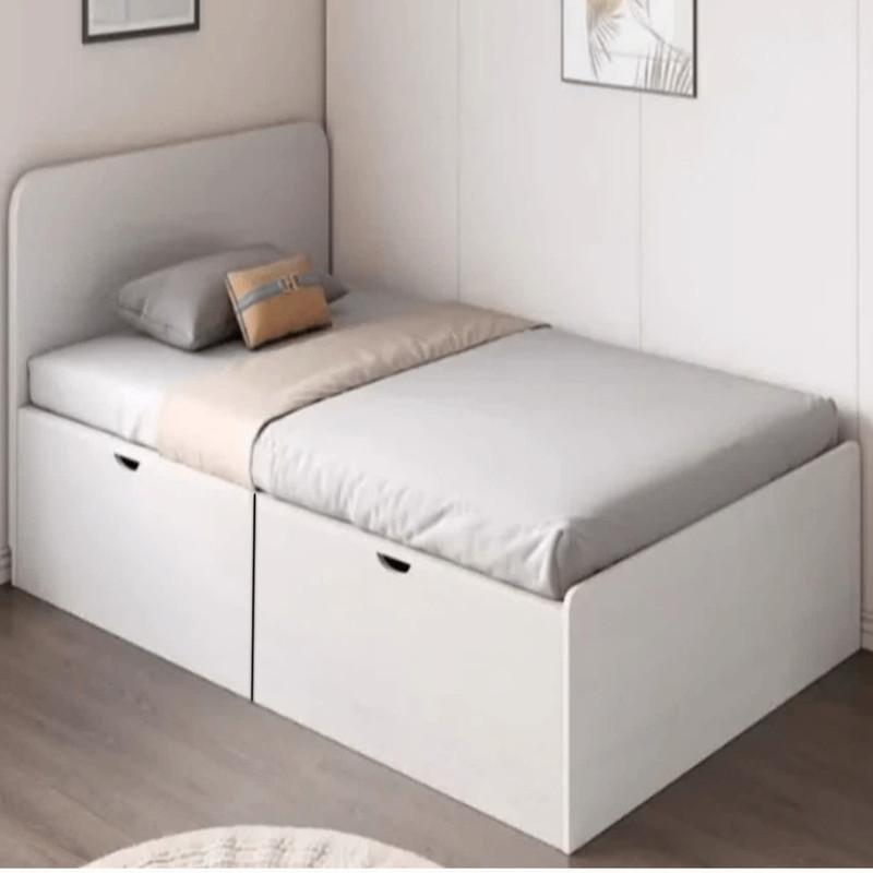 تخت خواب ملامینه یک نفره توپولون مدل b2 سایز 90×200 سانتی متر - Image 2