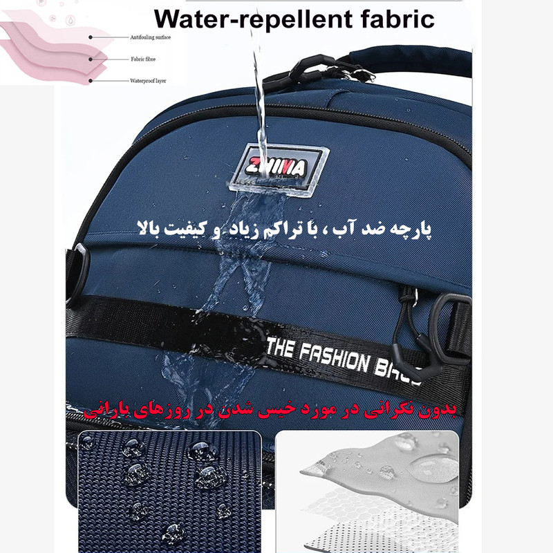 کوله پشتی مدرسه ژیما کد 5421 - Image 7