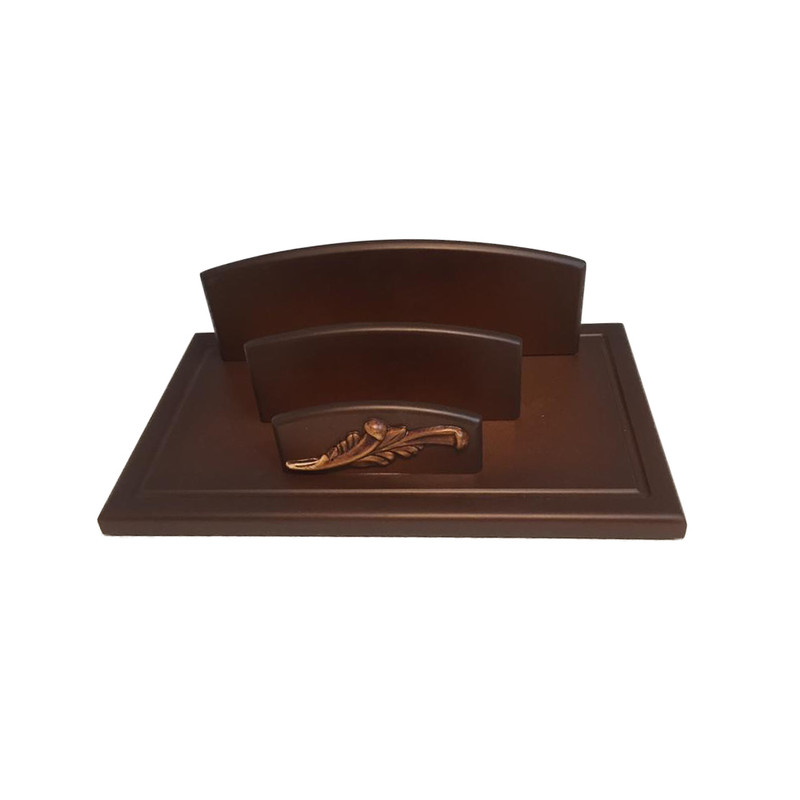 ست لوازم اداری رومیزی مدل مدیریتی Walnut inlaid design مجموعه 9 عددی - Image 3