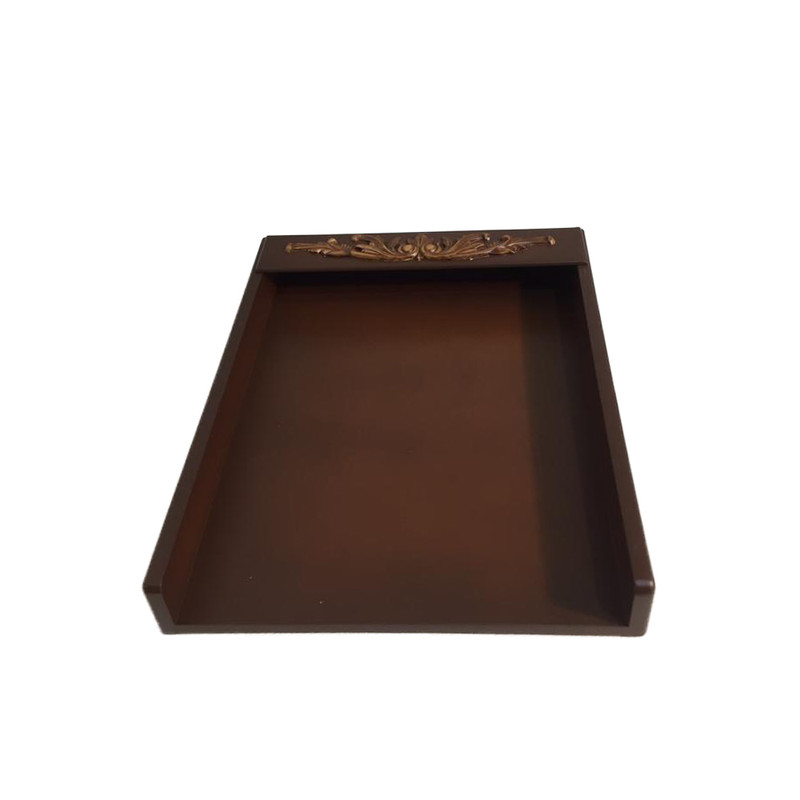 ست لوازم اداری رومیزی مدل مدیریتی Walnut inlaid design مجموعه 9 عددی - Image 8