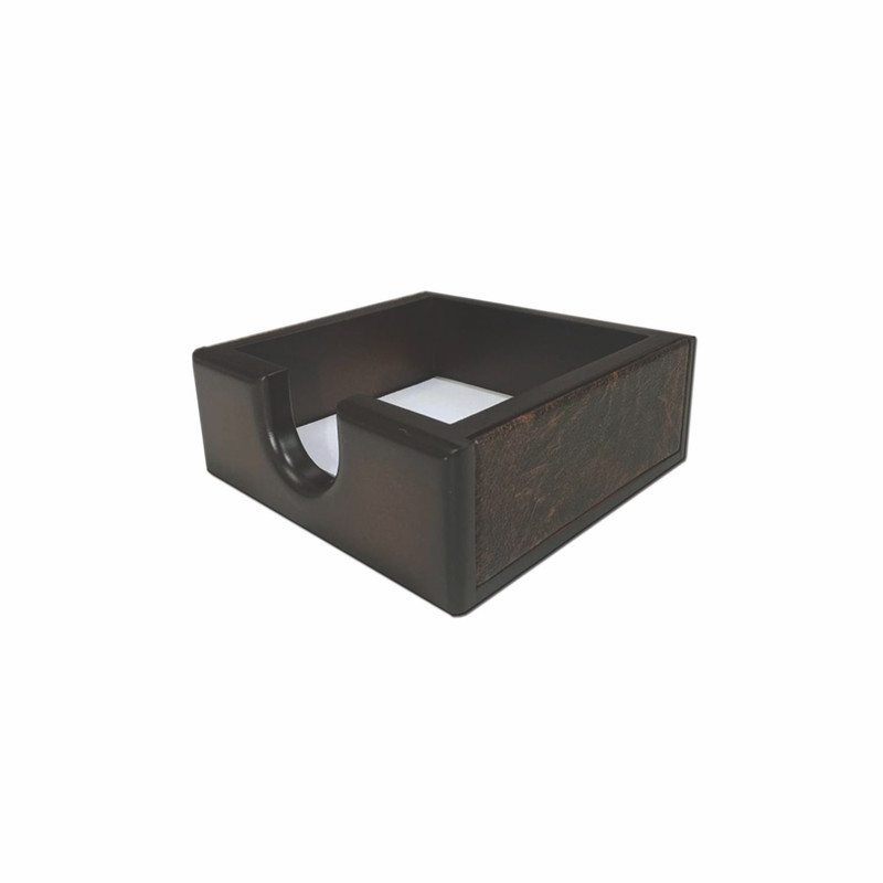 ست لوازم اداری رومیزی مدل piebaldleather&brownwood مجموعه 9 عددی - Image 3