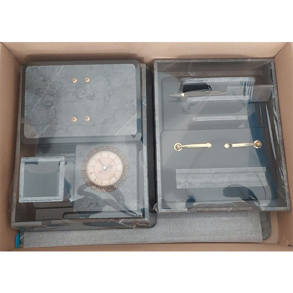 ست لوازم اداری رومیزی مدل Vacuum luxury-310-T مجموعه 9 عددی - Image 3
