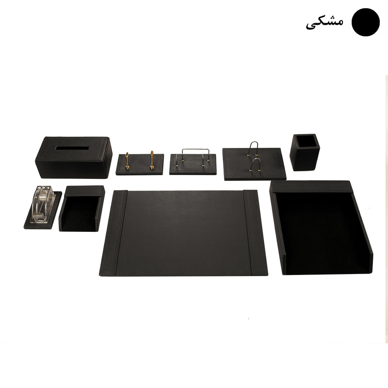 ست لوازم اداری رومیزی مدل V901 مجموعه 9 عددی - Image 2