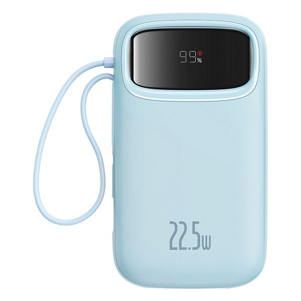 پاوربانک 22.5 وات بیسوس مدل 22.5W QPow2 Dual Cable ظرفیت 10000 میلی آمپر ساعت - تصویر 9