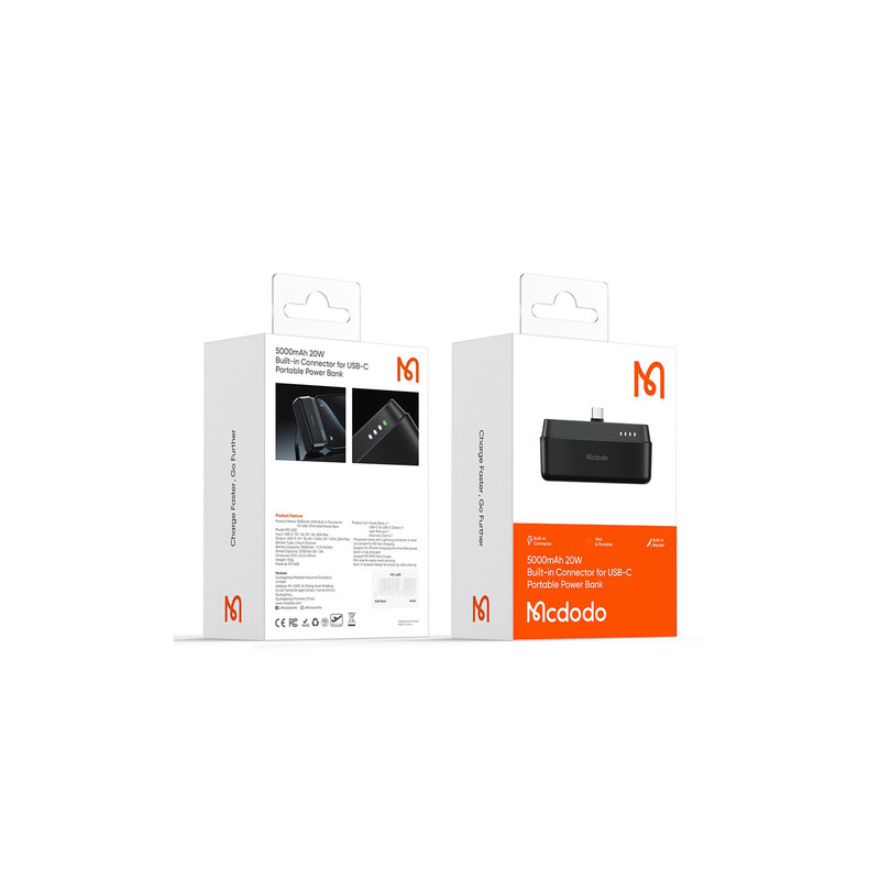 پاوربانک مک دودو مدل MC-6302 20w ظرفیت 5000 میلی آمپرساعت - Image 11
