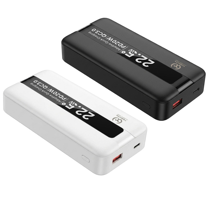 پاوربانک 22.5 وات یوشیتا مدل YP-021 ظرفیت 20000 میلیآمپرساعت به همراه سه عدد کابل USB-C/ لایتنینگ / USB-C - Image 3